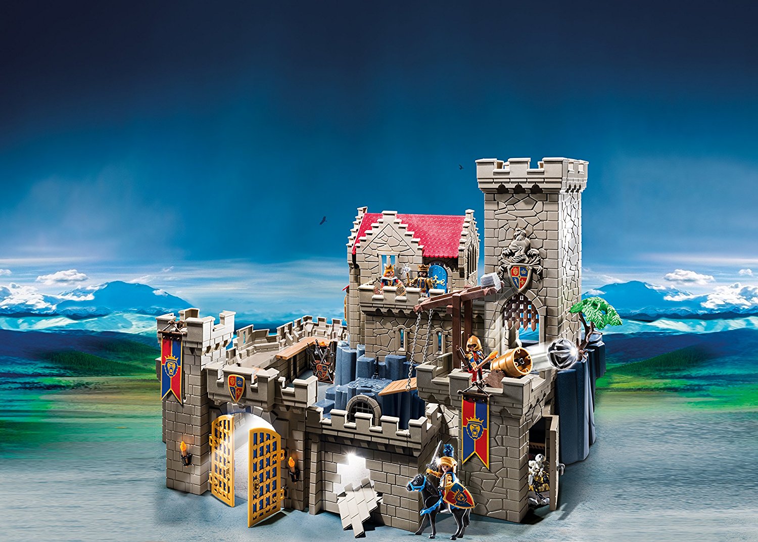 NEW Playmobil 6000 Royal Lion Knights Castle Playset